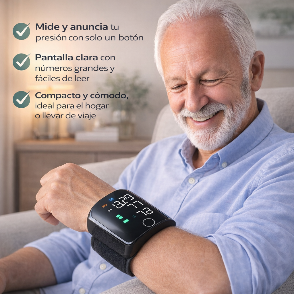 Tensiómetro Con Voz Automático HealthSync™ con Voz + 🩺 E-book de regalo 🎁